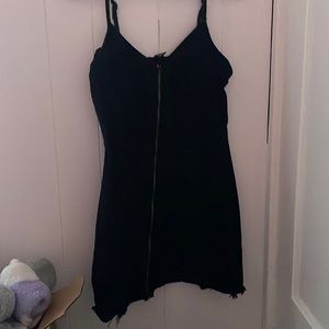 Rue 21 Medium Black Jean Dress